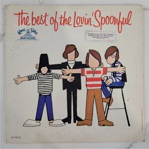 The Best of The Lovin' Spoonful LP Vinyl Record Gatefold  & 4-Photos 1967